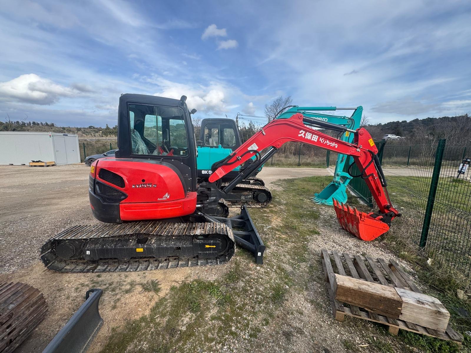 Mini-pelle Kubota KX155-5 de 2022 proposée par TOP MACHINERY